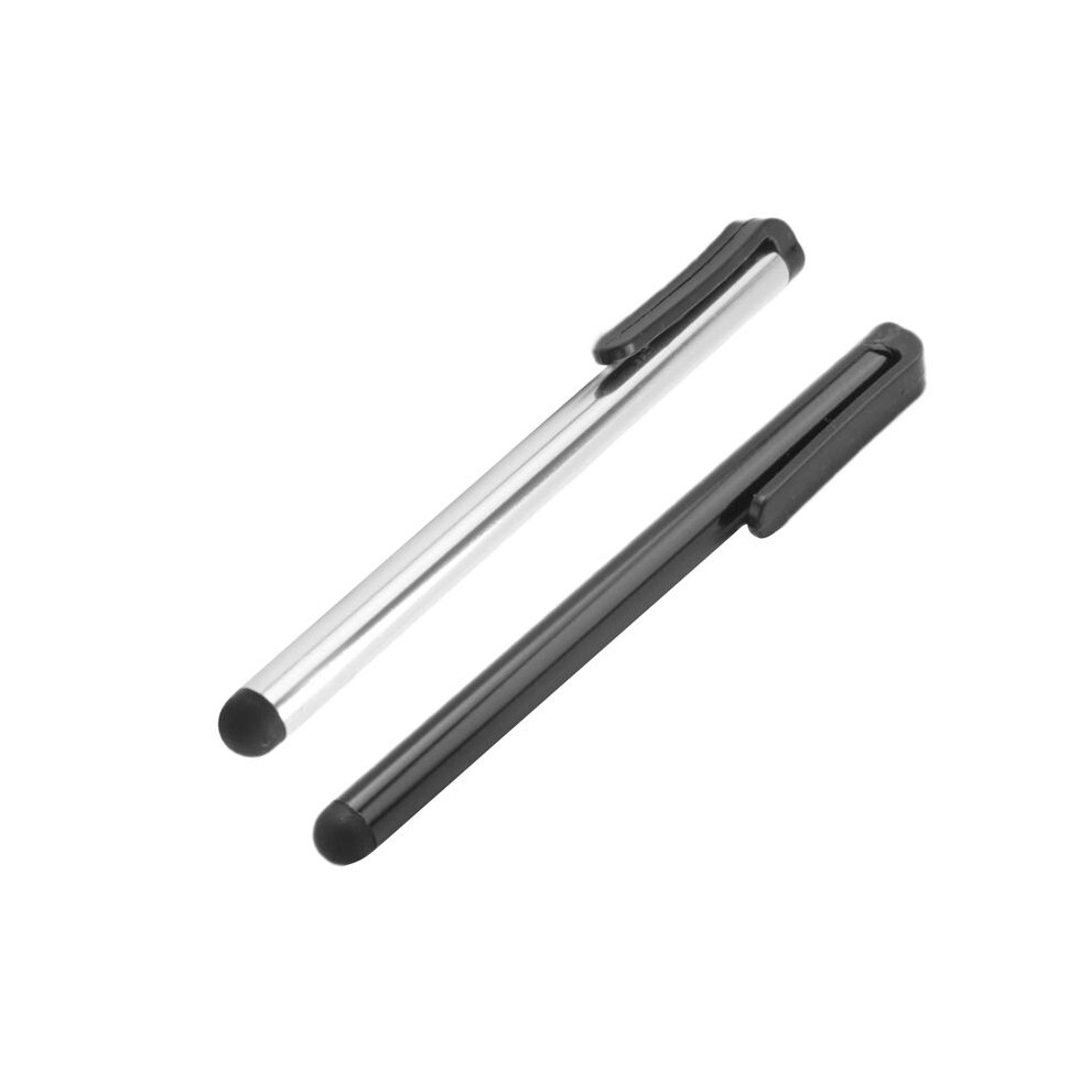 2 X Universal Stylus Pens For /Itouch//Touchscreen Devices! 2X Pens, 1 1 Silver/Black 6033646985640