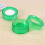 Plastique vert 7cm Dia Eponge doigt mouille argent Caissier 2 Pcs 5