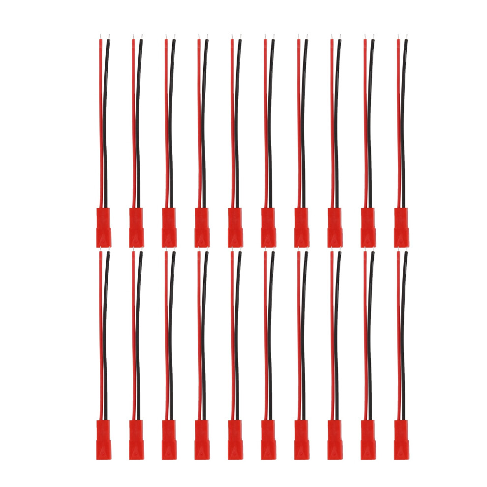 10 Pairs Jst Plug Connector Rc Lipo Battery Male/Female 4714183002862