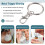 Silver Tone Metal Trigger Lobster Clasp Key Chain Keyring 2 Pcs 3