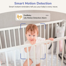 jeeber 2K Wifi Smart Video Baby Monitor with Camera Phone App 5 Scree