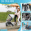 Orzbow Universal Rain Cover for Pushchair, Quick Access Window, Clear 6