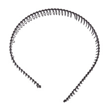 Metalen Tandenkam Haarband Haarring Hoofdband Zwart voor Dames