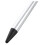 3 Pcs Silver Tone Black Plastic Stylus for  3ds 5