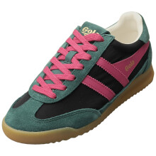 (5) Gola Firefly Womens Fashion Trainers in Black Pine Fuchsia