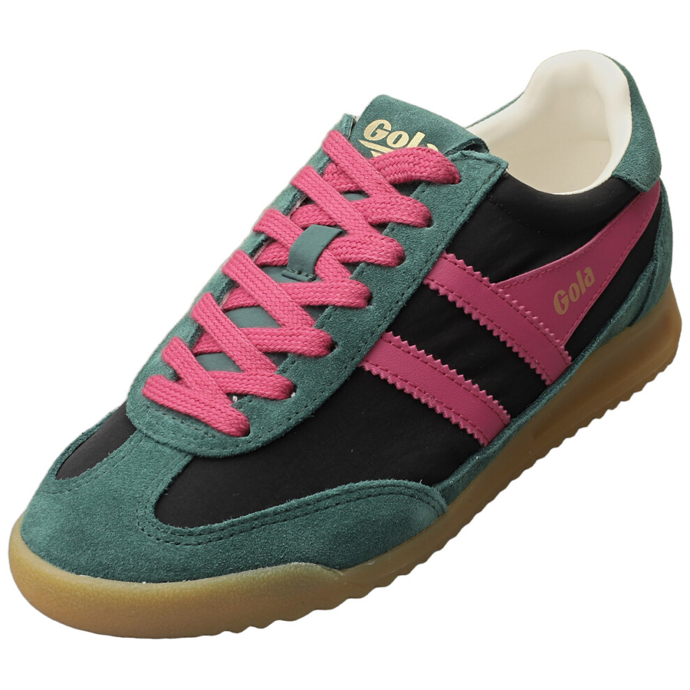 Gola (5) Firefly Womens Fashion Trainers In Black Pine Fuchsia
