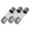 30 Pcs Electrical Components Glass Tube Fuse 250V 5A 4