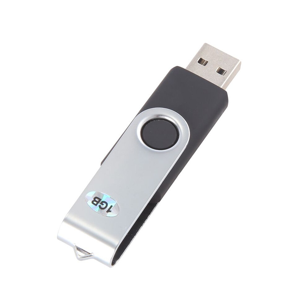 1Gb Usb 2.0 Flash Memory Stick Jump Drive Fold Pen 2.17" X 0.71" X 0.24" Black 4712528601329