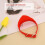Adjustable Pet Dog Cat Bandana Scarf Collar Small Size Red 10