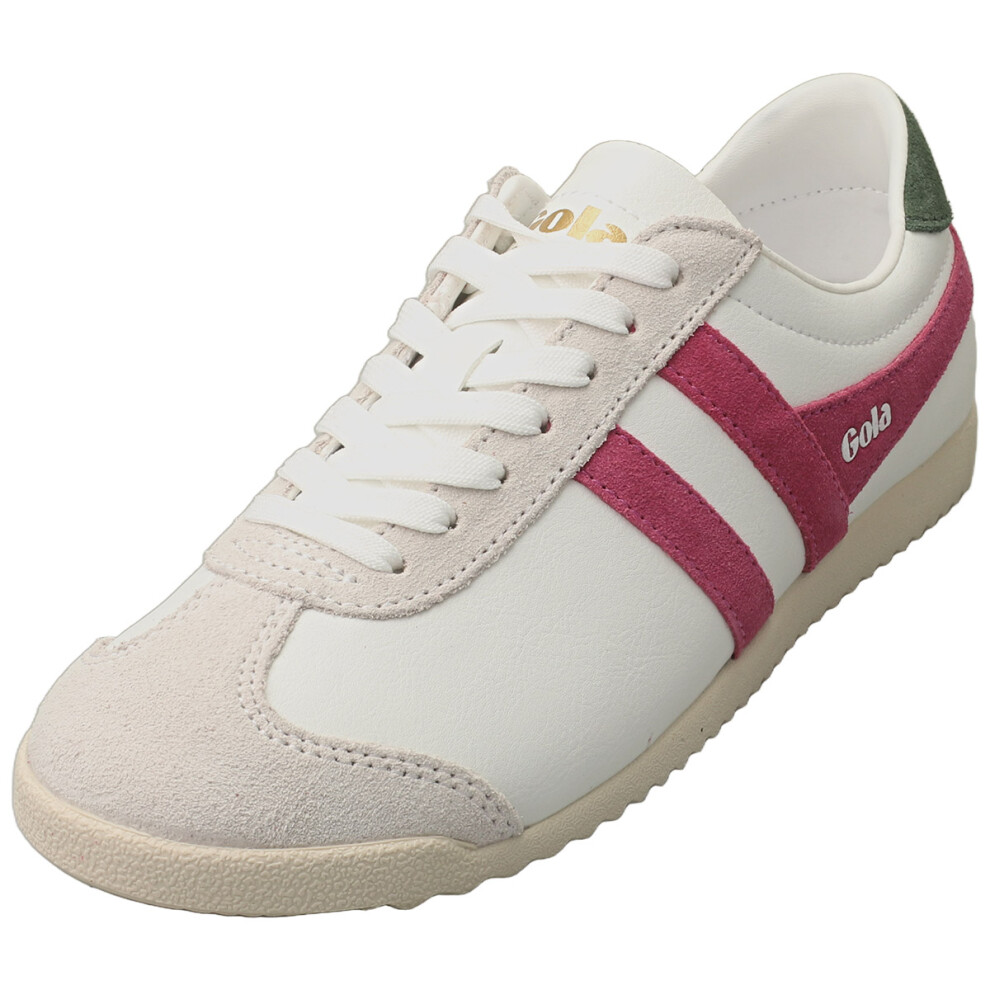 Gola (6) Bullet Pure Womens Fashion Trainers In White Fuchsia