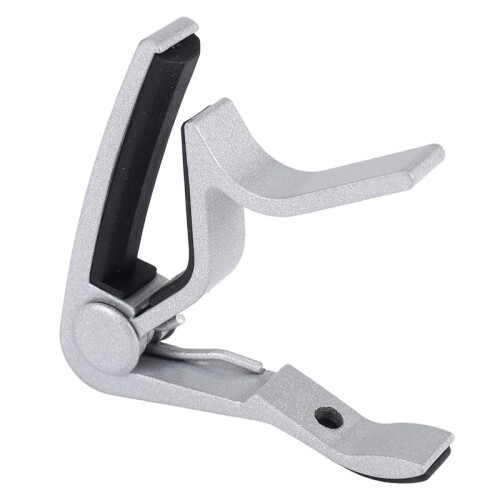 Perfect Folk Akustisk Gitarr Trigger Change Capo Silver 2