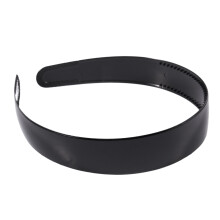 Lady Zwart Plastic Haar Hoepel Hoofdband Ornament Tanden