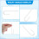 6pcs Acrylic Pipe U Shape Tube Bend for Aquarium Co2 System/Diffuser 6