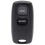 Uncut Key Replacement 2 Button Keyless Entry Remote Key Fob Shell Case and Button Pad Compatible with  2 3 6 323 626 1
