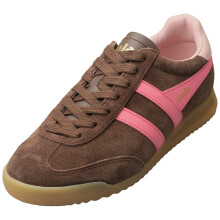 (6) Gola Torpedo Womens Fashion Trainers in Brown Pink
