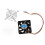 60 mm x 60mm x 15mm 3 Pins Ventola di raffreddamento con metallo Finger Guards 3