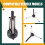 Foldable Tripod Holder Stand for Oboe Flute Clarinet Saxophone Wind Instrument 6