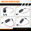2x CCFL Alone Anelli Inverter Zavorra per  Per E36 E38 E39 E46 X3 CCFL Angelo occhi 5