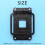 CPU fan base black plastic for  AM2 AM3 socket 7