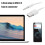 3.5mm Plug Audio AUX to USB 2.0 Plug Adapter Charging Cable 1M White 4