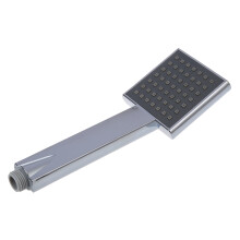 Douchette--Universel Tête De Douche Combiné Carré À La Main Chrome Thermostatique Pour Salle De Bain