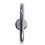 Key slot for bolt Triple-cornered Triangular metal panel 8 mm x 2 4