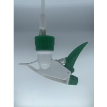 Spray Bottle Nozzle Replacement 6 Pack Green, Adjustable Mist or Stream, 360 Upside Down, Leakproof Trigger Head for 16oz 24oz 32oz Bottles