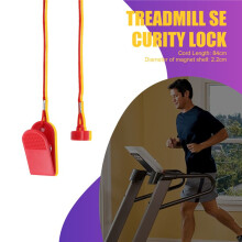 Running Machine Safety Key Treadmill Magnetic Lock Fitness Red