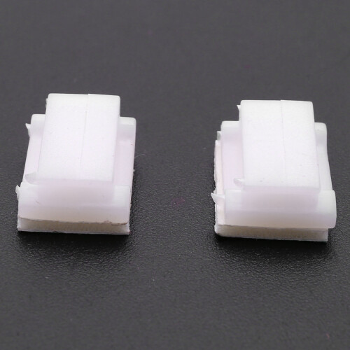 Self-adhesive Wire Bundle Holder Tie Mount Clip, 7 mm Width, 50 Piece 2
