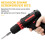 6.3mm Hexagon Shank 4mm T20 Magnetic Tip Torx Screwdriver Bits 10 Pcs 2