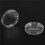 10 pcs Small round transparent plastic coin capsules box 24mm 6