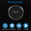 10 pcs Small round transparent plastic coin capsules box 26mm 7
