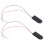 10 PCS /OFF  2 x 3V CR2032 Cell Button Battery Holder for LED 3