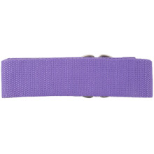 Fashion Yoga Accessories Waist Adjustable Fitness Leg 180CM Stretch Training Strap D-Ring Cotton Belt Buckle Dark