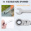1PC Flexible  Ratchet Metric Spanner Open End And Ring Wrenches Tool 10mm 5