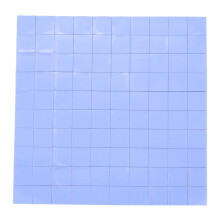 100x 10x10x1mm silicone thermal pad for conductive heat sink Insulation Pate,