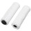 Pair Vintage leather bicycle Grips Grips trekking handlebars Cover Colour: White 3