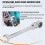 1PC Flexible  Ratchet Metric Spanner Open End And Ring Wrenches Tool 10mm 4