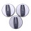 Universal burner parts knobs oven rotary  control  gas stove 3 pcs 1