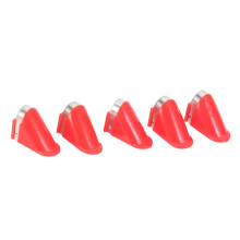 5Pcs Edelstahlklingen Für Elektrischen Kartoffel-Gemüse-Obstschäler (Rot)