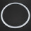 Seal Sealing ring for pressure cookers 22 cm inside diameter, white 2