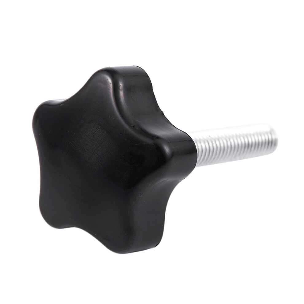 M8 X 40Mm Screws Star Wing Screw Clamp Knob Handle Black 4711497689352