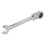 1PC Flexible  Ratchet Metric Spanner Open End And Ring Wrenches Tool 10mm 7