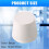 New Rubber Stopper Bungs Laboratory Solid Hole Stop Push-In Sealing Plug 7# 28*37mm 7