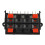 2Pcs 64x40x20mm 8 Positions Push in Jack Spring Load Speaker Terminals 4