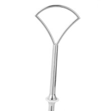 1 set 2 3 Tier Cake Plate Stand Heavy Metal Center Handle Fitting Hardware RodShape:Fan Color:Silver Amount:1 Sets
