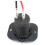 Car cigarette lighter Socket Dual USB adapter 12V plug for mobile phone GPS Tablet 3
