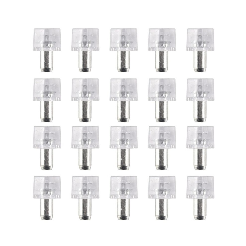 5 Mm Pin Shelf Support Shelf Studs Strong Support 20 Pcs, Transparent 6031977010390