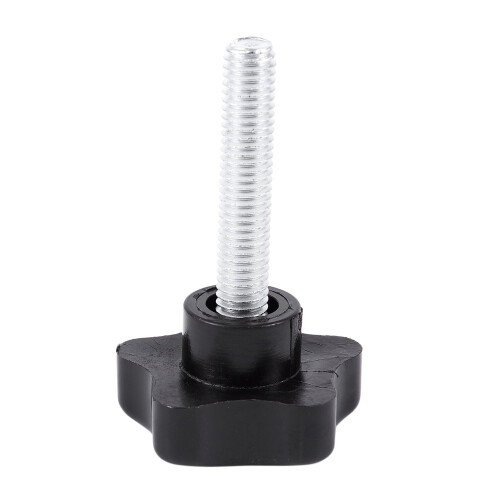 M8 x 40mm Screws Star  Wing screw Clamp knob handle black 1