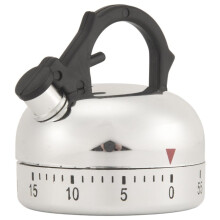 60 Minute Counting Teapot Shaped Kitchen Cooking Alarm Clock Timer Mechanical